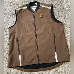 Wearguard UPS Jacket men XL United Parcel Service Brown Lined